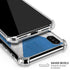 Scotland Flag Distressed iPhone X/XS Clear Case